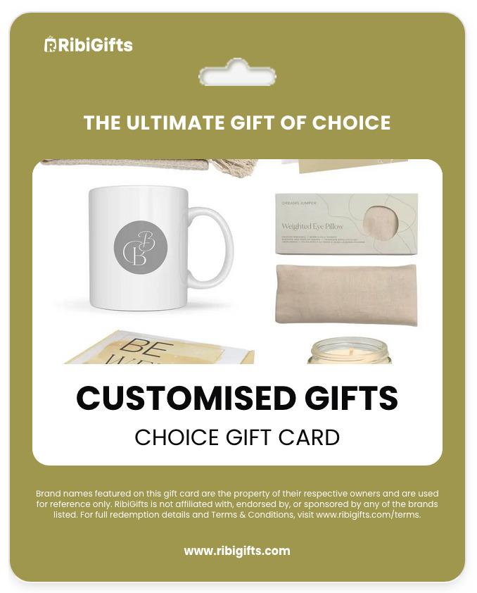 Customise Gifts Choice Gift Card