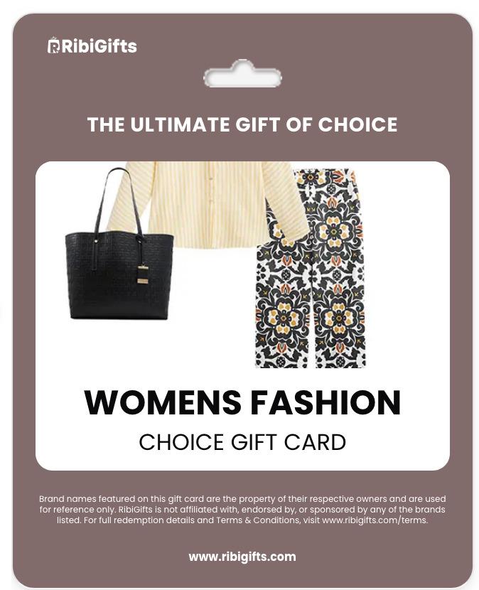 Women's Fashion Choice Gift Card